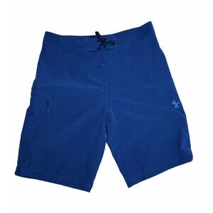 Under Armour Reblek Heat Gear Men's Board shorts Stretch Moroccan Blue Size 30